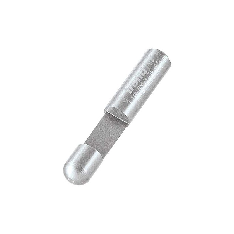 Trend Professional Trimmer, 90-Degree, 6.3mm Diameter x 10mm Length, 1/4