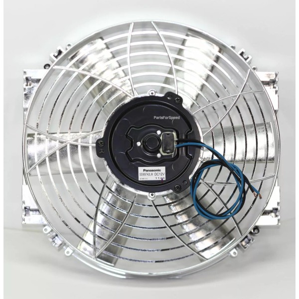Davies Craig 0184 12" Electric Push/Puller Radiator Cooling Fan Chrome