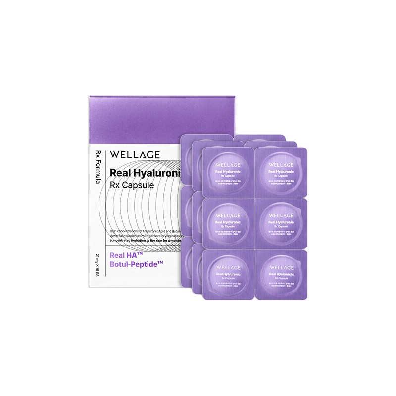 Wellage Capsule Ampoule Hyaluronic Acid Season 4 54 servings +