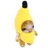 Banana Cat Plush Toy Multipurpose Funny Decompression Cute Cartoon Soft
