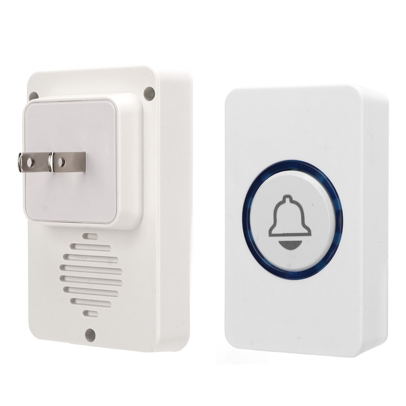 Remote Control Doorbell Wireless Long Distance Loud Volume Stick Music