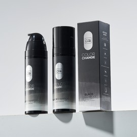 Hair dye shampoo gray hair care color change black shampoo 200ml 2 packs / 염색샴푸 새치케어 컬러체인지 블랙 샴푸 200ml 2개입