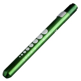 Mini Pen Torch Light BE-TOOL Diagnostic Medical Penlight, Reusable LED Penlight Flashlight for Home Outdoor Doctor Nurse EMT Emergency (Green,1 Pack) HA0073GN 13.5cm