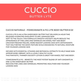 Cuccio Butter Lyte - Pomegranate & Fig (U.S Products) Body Lotion Butter Lotion 237ml