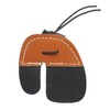 3pcs Archery Finger Tabs Thickened Double Layer PU Leather Archery