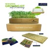 ZESTIGREENS Microgreens Kit: Self-Watering Tray, Seeds, Mats, Bamboo Frame -