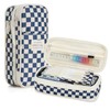 VICDUEKG Pencil case pencil case school pencil case, blue, simplicity