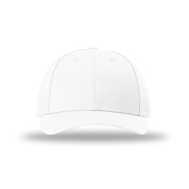 Joe's USA Richardson 115 Low Profile Adjustable Trucker Cap - M/L - 1 Pack - White