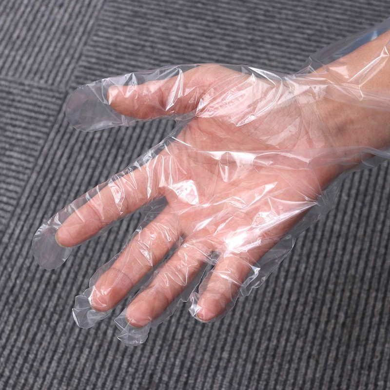 Healifty 50PCS Disposable Shoulder Length Gloves Long Arm Gloves Cattle
