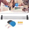 Portable Sport Automatic Ping Pong Bats Racket Telescopic Net Frame