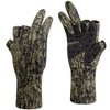 Palmyth Mens Hunting Gloves Lightweight Fingerless Camo Glove Outdoor Mossy