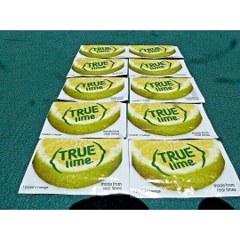 Beer Lime True Lime 10-Packets Powdered Caffeine Free Made From Real Lime