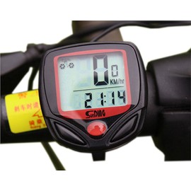 SunDIng Cycle Computer, Waterproof, Bicycle, Speed, Distance, Clock, Original Japanese Instruction Manual Included (English Language Not Guaranteed)