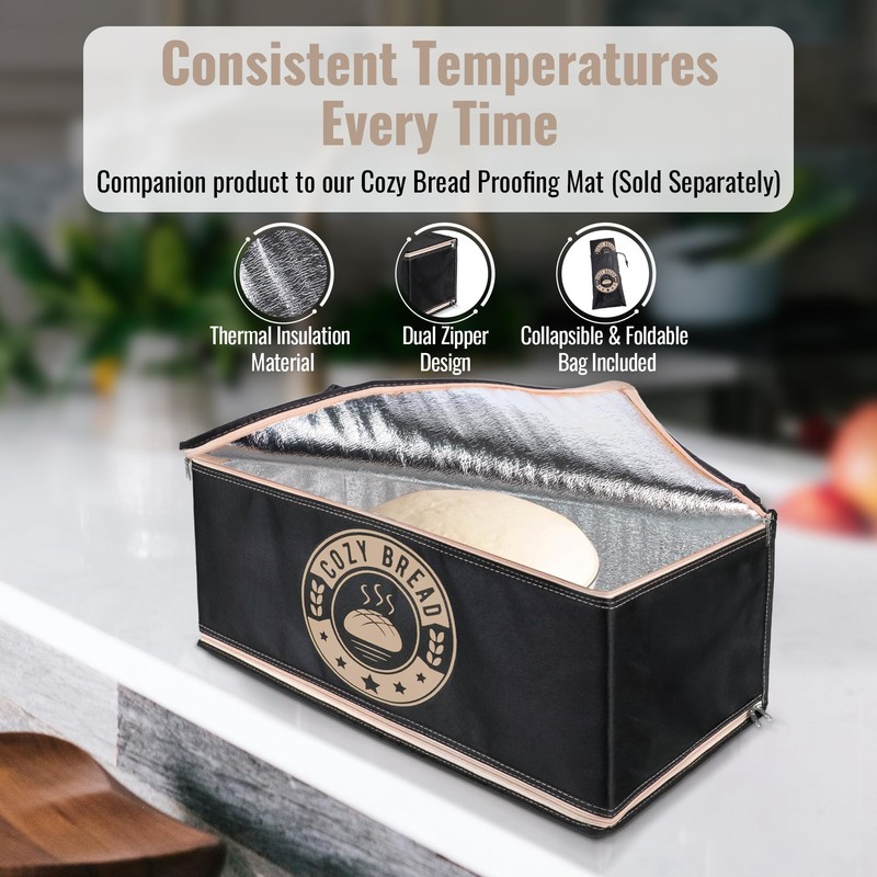 Cozy Bread® Proofing Box | Compatible with 10" x 21"