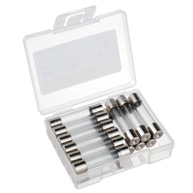 BOJACK 6x30 mm 2 A 250 V 0.24x1.18 Inch F2AL250V 2 amp 250 volt Fast-Blow Glass Fuses(Pack of 18 Pcs)