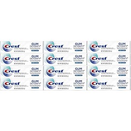 Crest Gum Detoxify Toothpaste, Deep Clean, Travel Size, 0.85 oz (24g) - Pack of 12