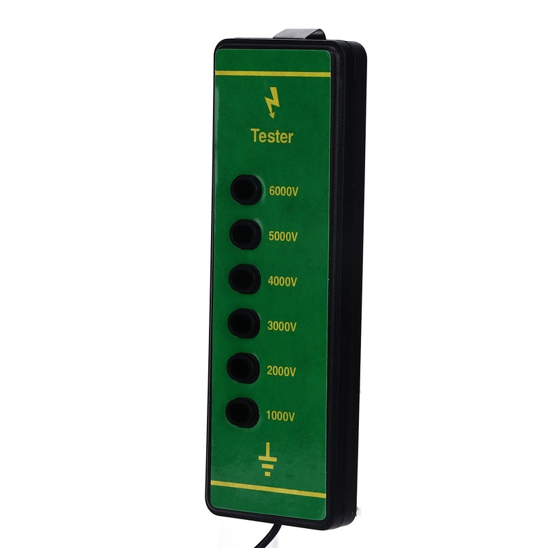 Electric Fence Voltage Tester 6 Indicator Light Maximum 6000V Animal