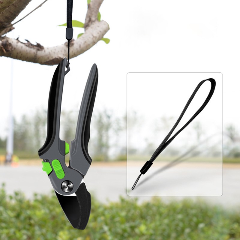 Pruning Shears Garden Fruit Tree LaborSaving Scissors with NonSlip Tooth