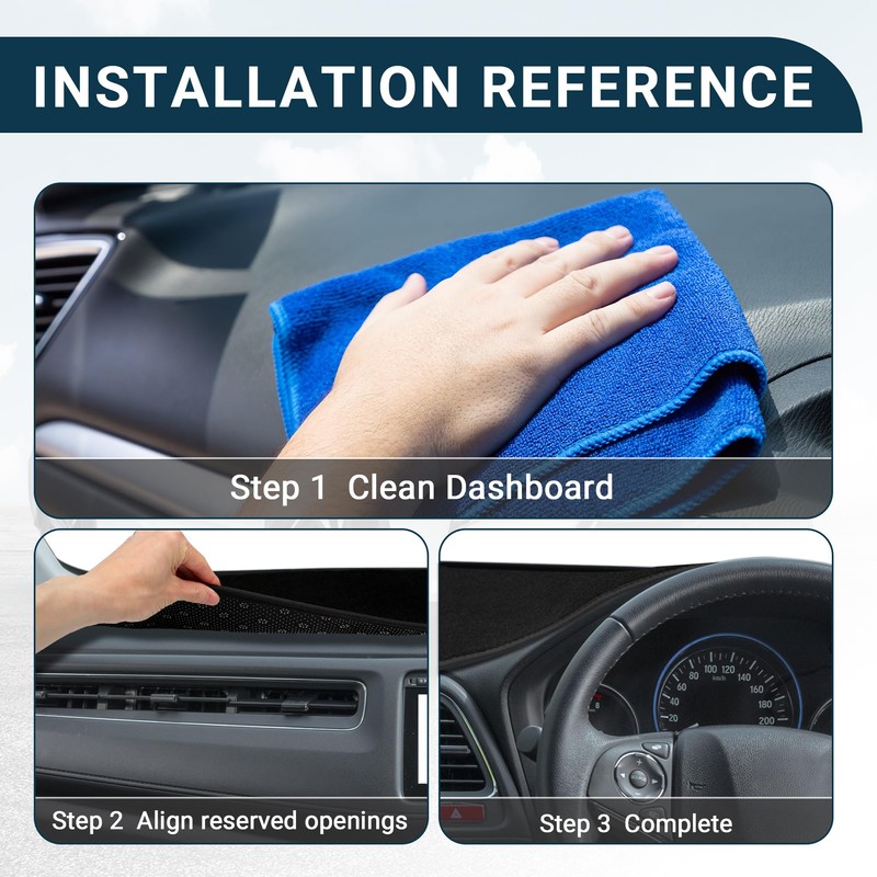 TUCKBOLD Dashboard Cover Compatible with RX 20 Series W/Head Up