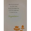 American Greetings Beautiful Die Cut Congratulation