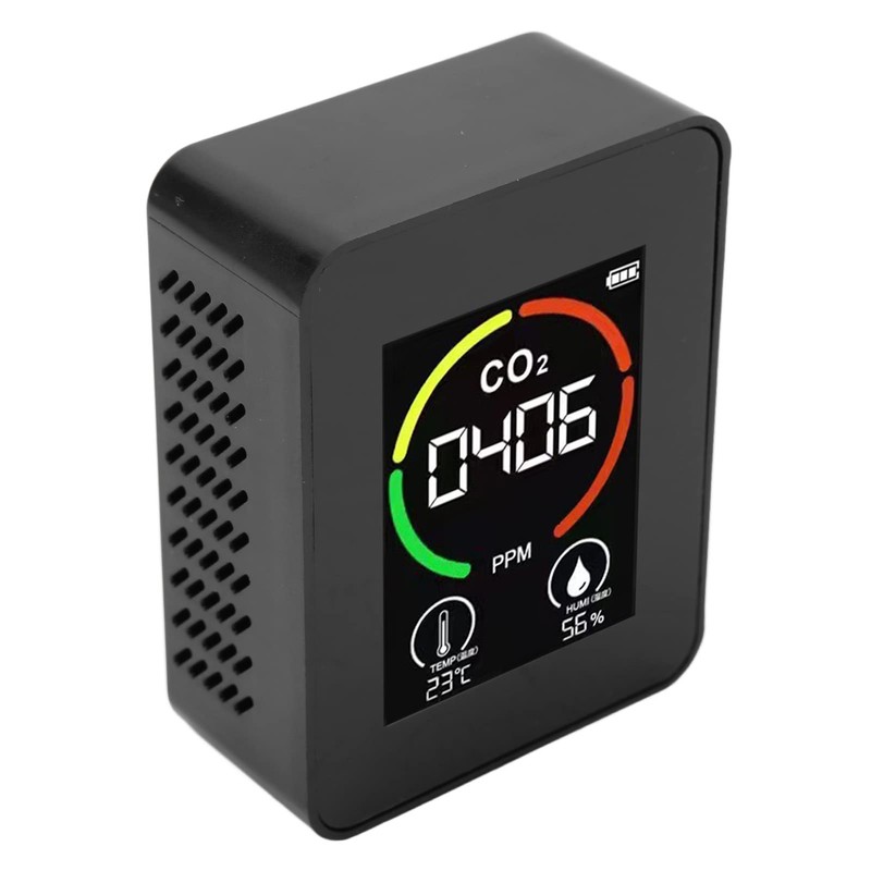 CO2 Detector, Air Quality Monitor, TVOC Tester for Home with