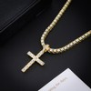 Cross Necklace for Men & Women, 2024 Trendy Iced Out