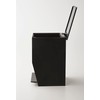 Sanitary Pedal Bin Tower Black