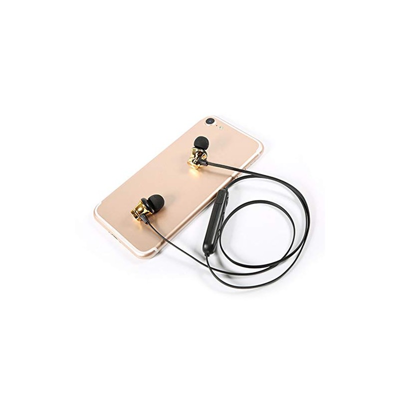 Heave - Auriculares inalámbricos deportivos 4.2, auriculares inalámbricos magnéticos IPX6,