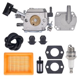 BR420 BR340 Carburetor Kit for Stihl SR320 SR340 SR380 SR400 SR420 BR320 BR380 BR400 Backpack Blower Replaces HD-4A HD-4B HD-13B Carb 4203-120-0603 4203-120-0605
