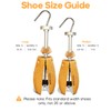 WEST LIGHT Shoe Stretcher Men,Pair of 4-Way Heavy Duty Beechwood