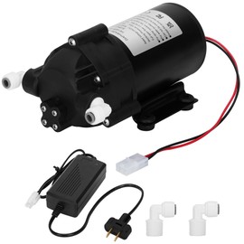 6800 Booster Pump Kit for up to 100 GPD Home RO Reverse Osmosis Water Filter System Standard or Manifold, Includes Pump, Pressure Switch PSW-240, Transformer, 6840-2J03-B224 B221