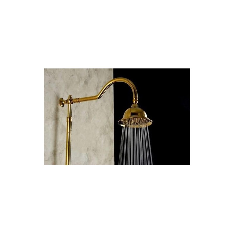 Ownace Bathroom Brass Classic Style Traditional Bell Rainfall Shower Head