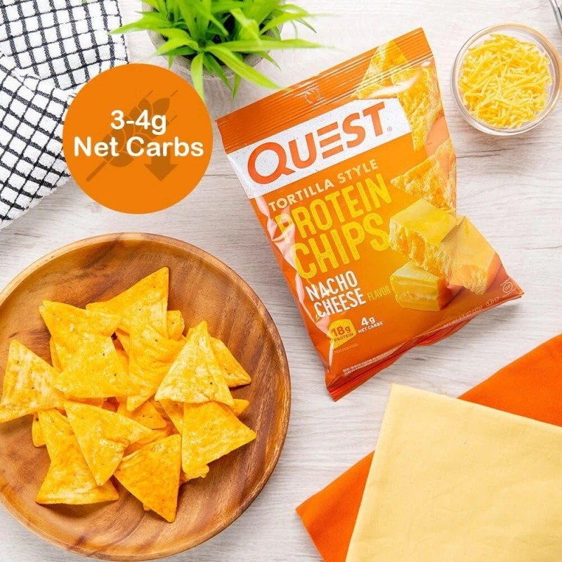 Quest Protein Chips Variety Pack Assorted Flavors High Protein Snacks