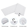 PATIKIL 20"x16" Tri-Fold Golf Towels, 2 Pack Waffle Pattern Towels