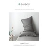 GF 100% Organic Bamboo Bedding 2 x pillowcases size 50cm