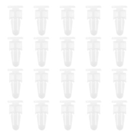 VGOL Pack of 30 Door Sill Clips 51471928808 Compatible with 3 Series E36 E46 Plastic Moulding Protective Trim Clip Clamp Mounting Bracket White