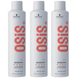 Schwarzkopf Osis Session Haarspray extremer Halt, 200 ml, 3 Stück