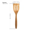 Jean-Patrique Bamboo Slotted Spatula - Firm Grip, Ideal for Cooking,