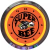 neon clock Chrysler Super Bee Dodge sign Hemi Powered Mopar Scat Pack lamp