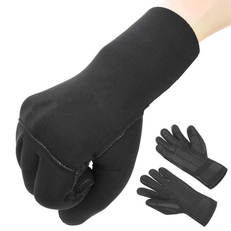 5MM Diving Glove Antiskid Handguard Snorkeling AntiScratch Keep Warm Sport