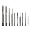 Gasea 10pcs Mini Machine Hand Tap Set Straight Fluted Hand