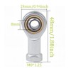 Pack of 4 Joint Head Bearings Spherical Bearing Internal Thread