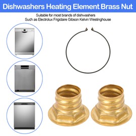 154106202 Dishwashers Heating Element Nut For Frigidaire Electrolux Dishwashers Heating Element 154106201 4162518 08014807 0806834-2pcs