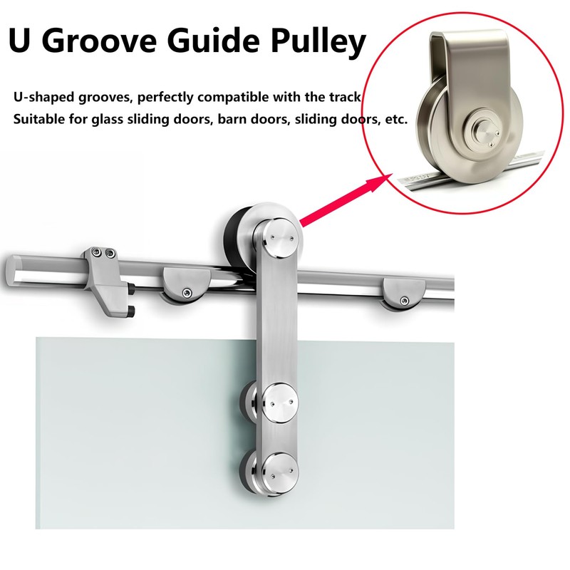 Chiloskit Heavy Duty Pulley Block with Bracket for Rope, 2
