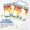 (2 Pack) Leave No Trace Stickers - American National Parks