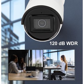 Ⲏіkvіsіon DS-2CD2043G2-IU AcuSense 4MP Outdoor PoE IP Mini Bullet Camera, 4MM Lens, Built in Mic, EXIR 98ft Night Vision, IP67 Weatherproof, Replacement of DS-2CD2043G0-I, Support Firmware Upgrade