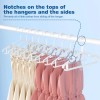 GoodtoU Baby Hangers, 60 Pack Baby Clothes Hangers for Closet