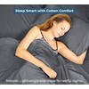 Royale Linens - Sábanas planas 100 % algodón, sábanas superiores