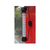 Koch Window Thermometer, Weatherproof, Made of Plastic with Metal Attachment,