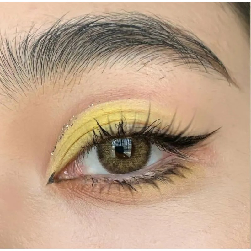 Lentillas Esteticas, Incluyeestuche, Accesorio De Aplicacion Color Coffie